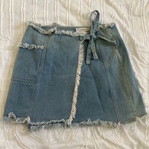 Jean skirt